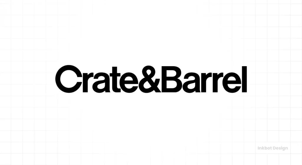 Crate And Barrel Logo Design