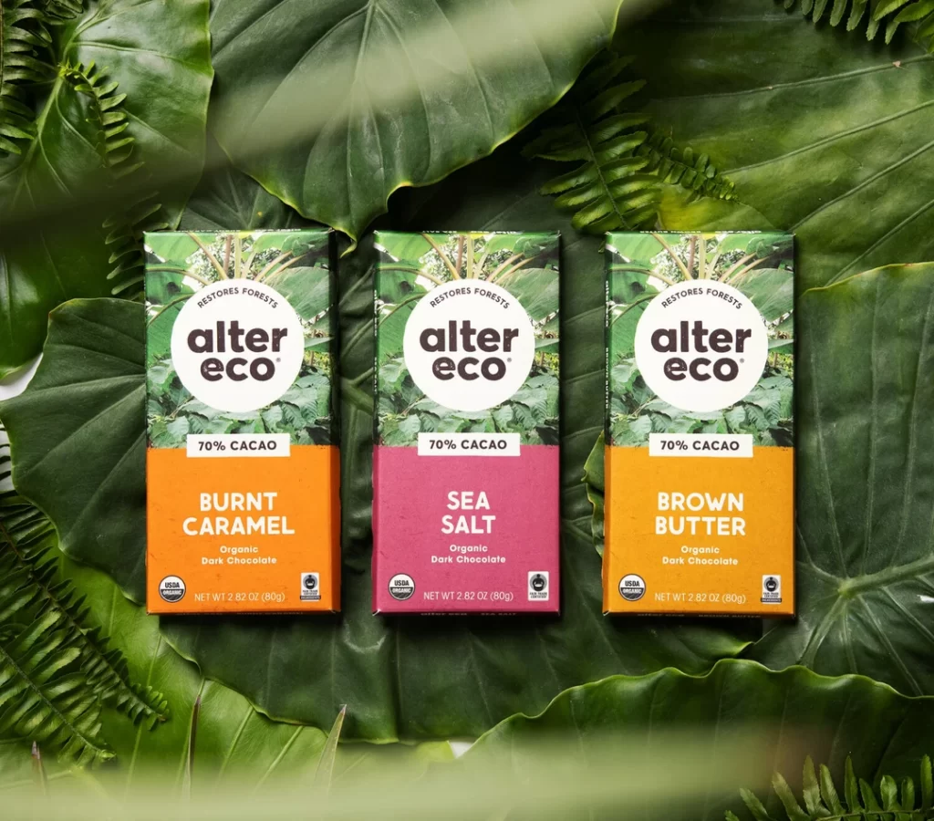 Modern Species Alter Eco Packaging Branding Refresh Organic Chocolate