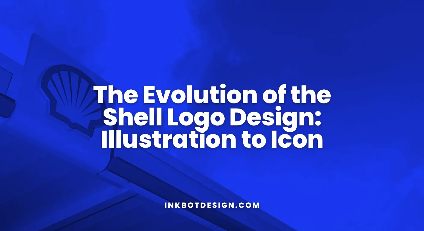 The Evolution Of The Shell Logo Design Illustration To Icon