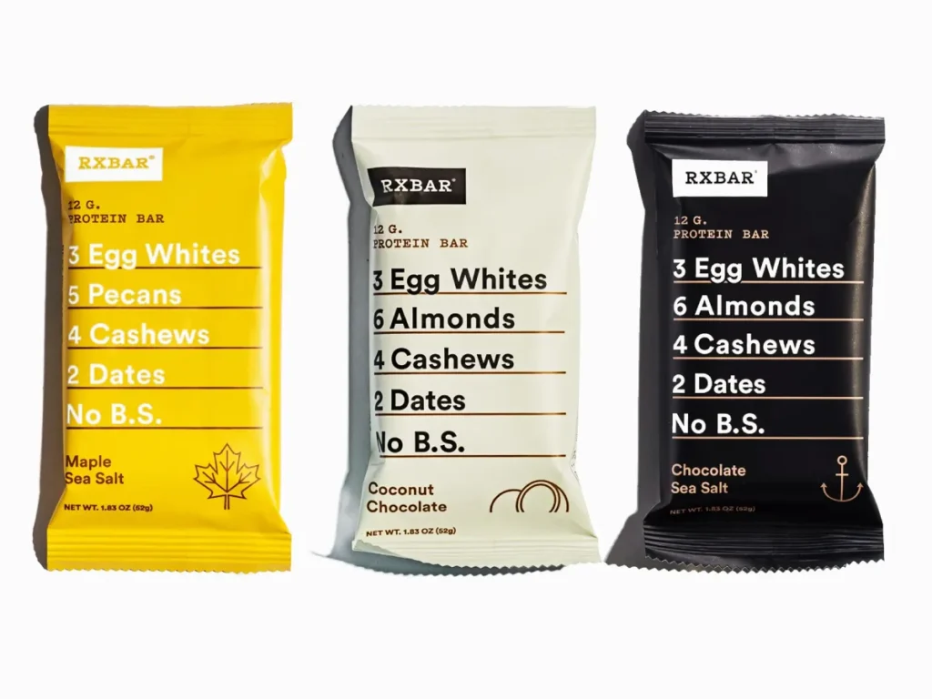 Cpg Branding Design Rxbar Packaging Example