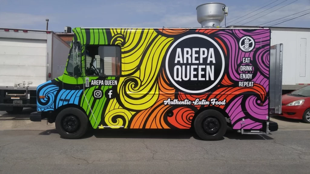Food Truck Vehicle Wrap Examples