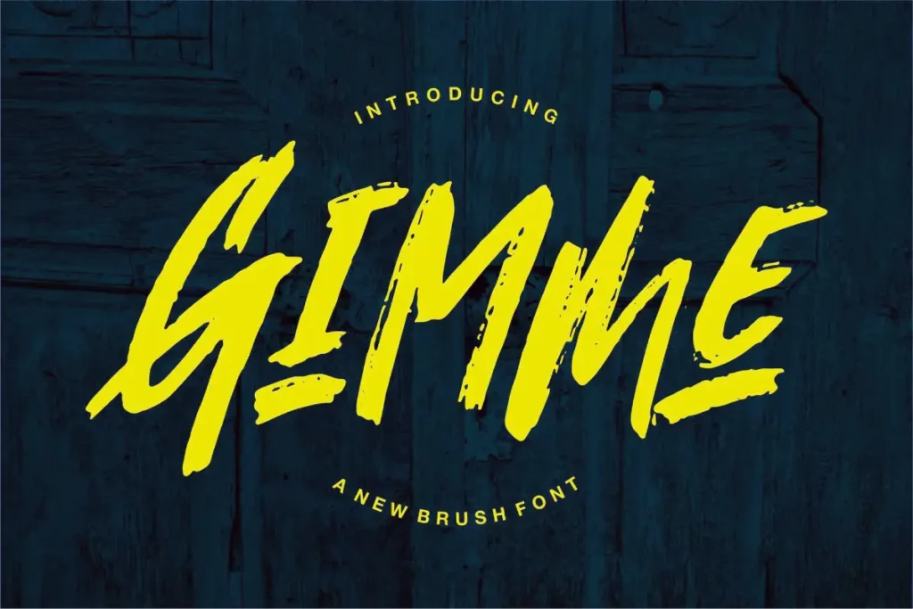 Grunge Distorted Fonts