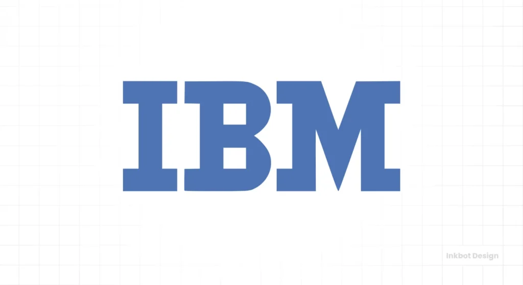 Ibm Logo Design 1956