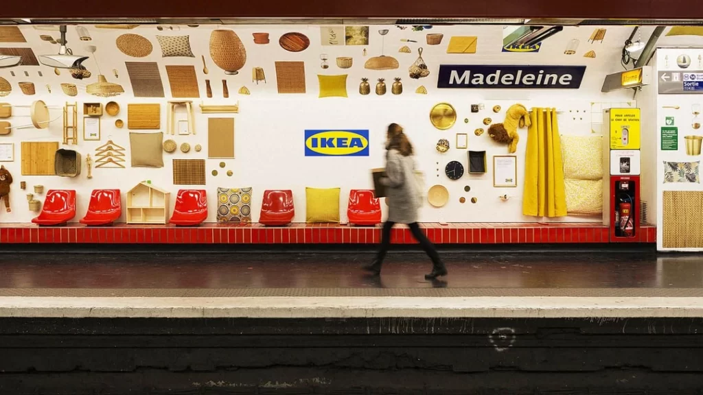 Ikea Guerrilla Advertising Example