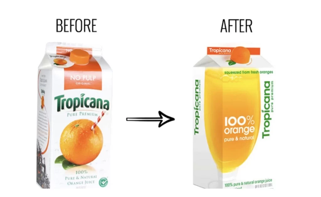 Tropicana Rebrand Fail