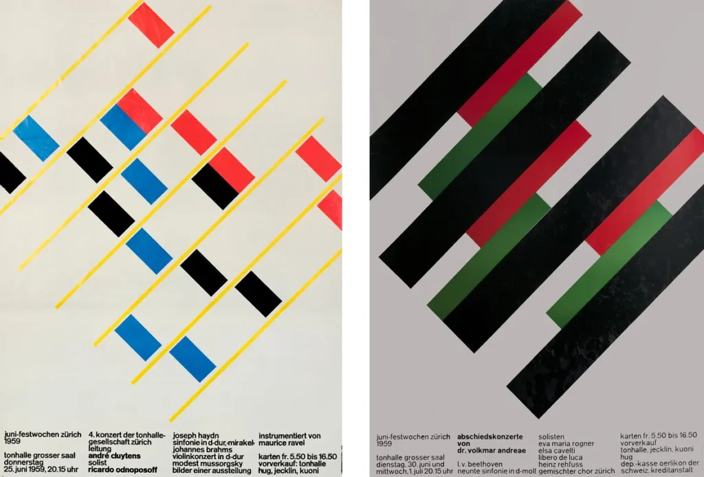 The Zurich Posters (müller Brockmann)