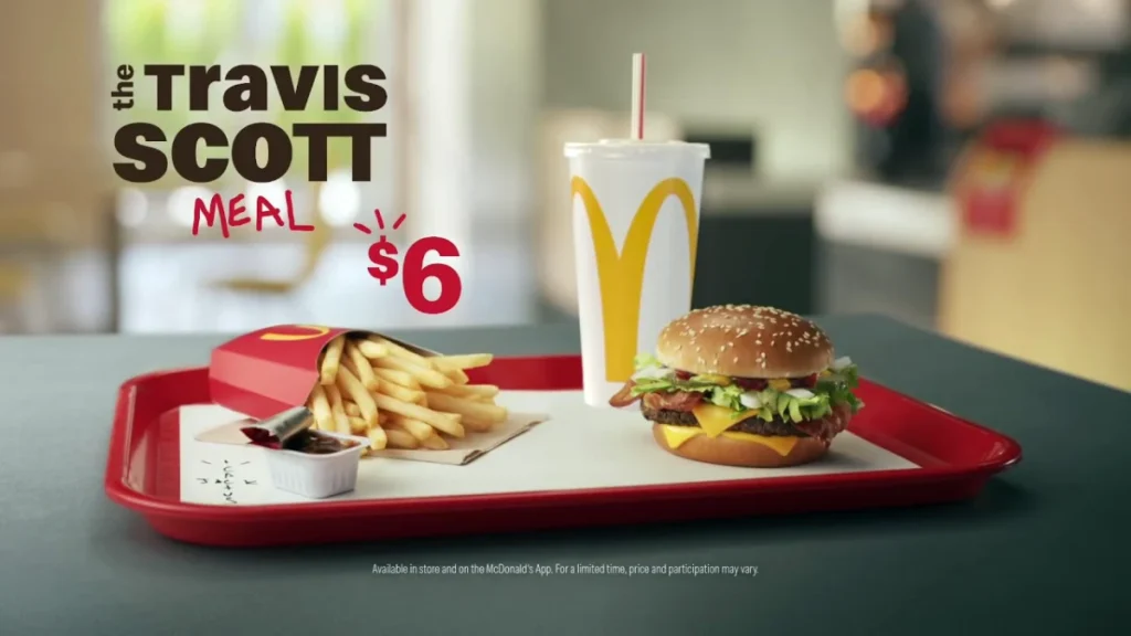 Travis Scott &Amp; Mcdonald's Celebrity Endorsement