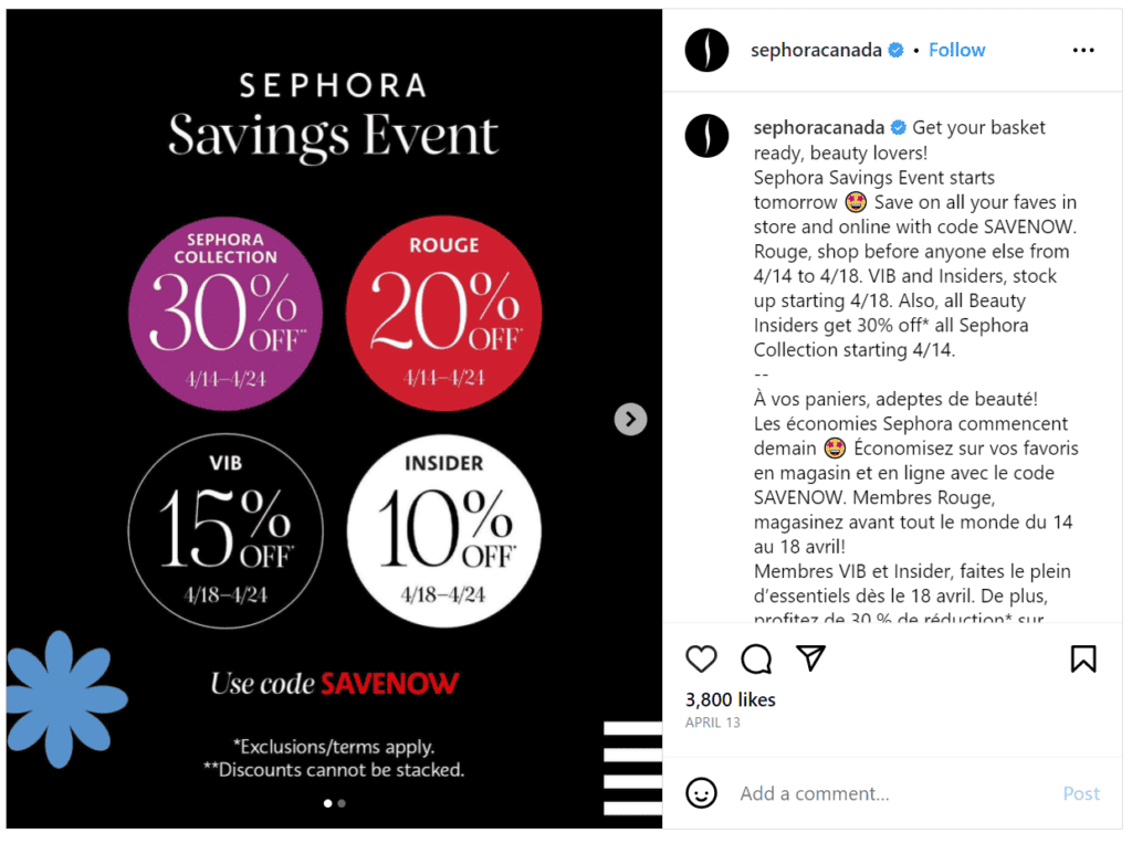 Sephora Micromarketing Example