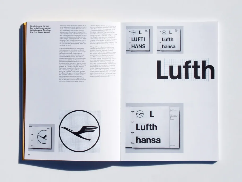 Lufthansa Brand Guidelines Otl Aicher