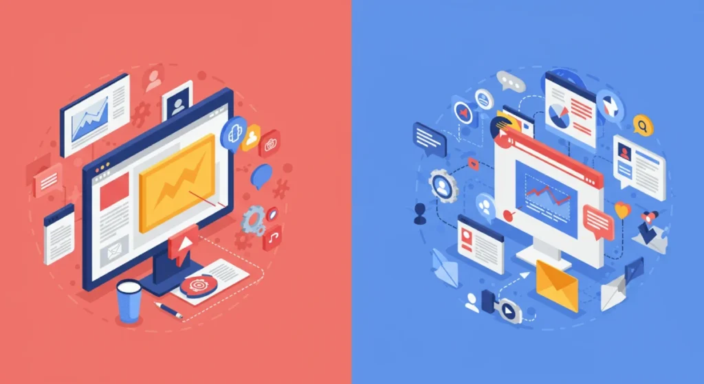Online Advertising Vs Marketing