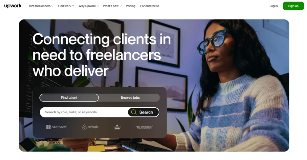 Upwork Website