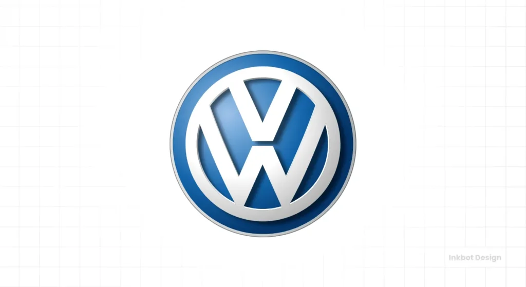 Volkswagen Gradient Logo Design 2000