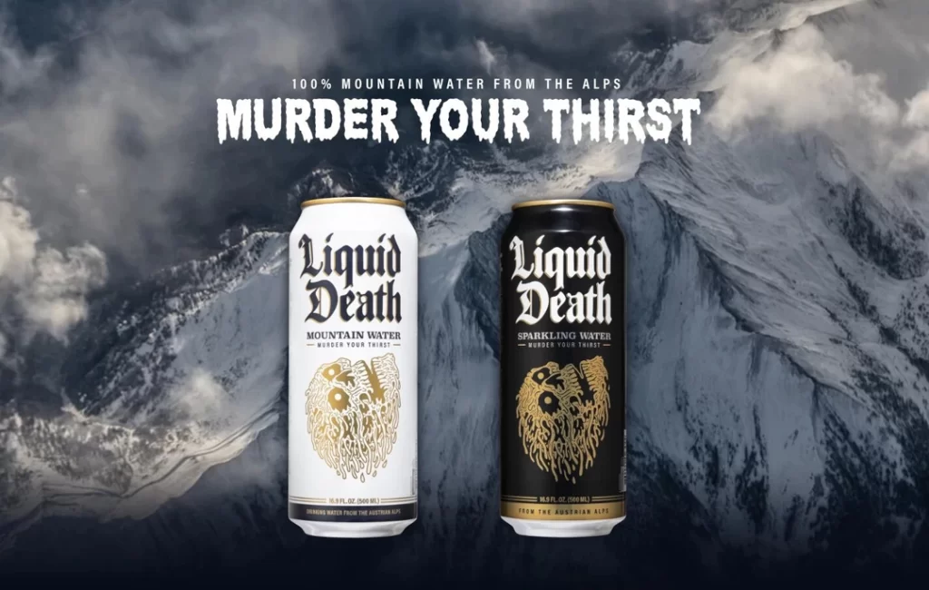 Liquid Death Marketing Example