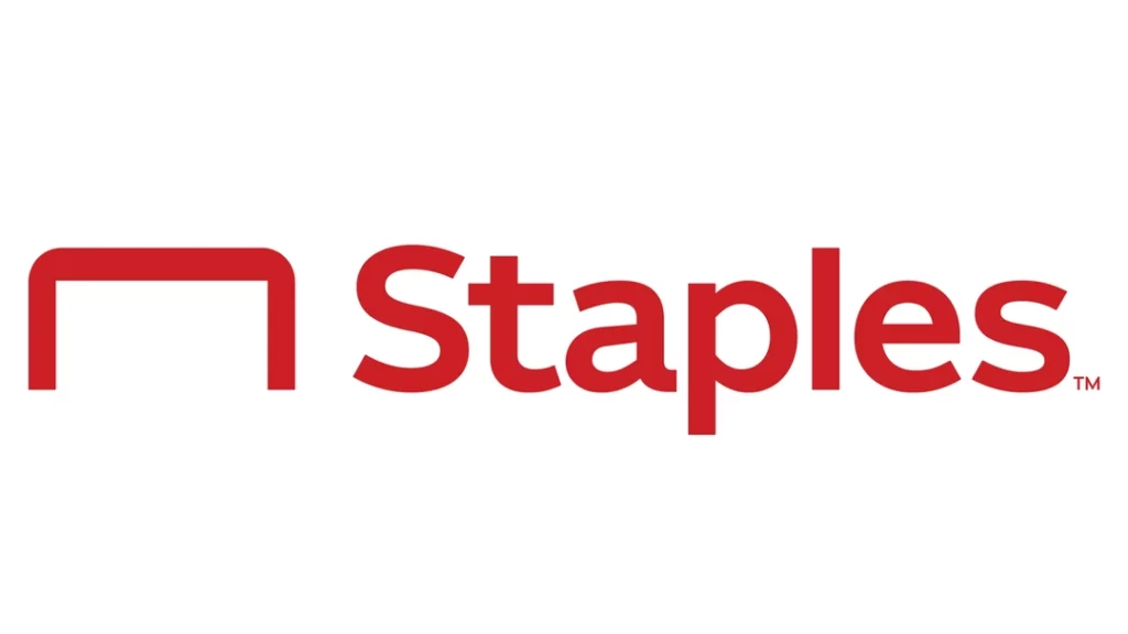 New Staples Logo Design