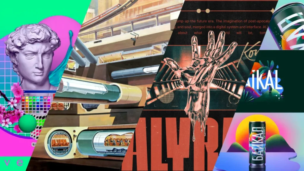 Retro Futurism In Graphic Design