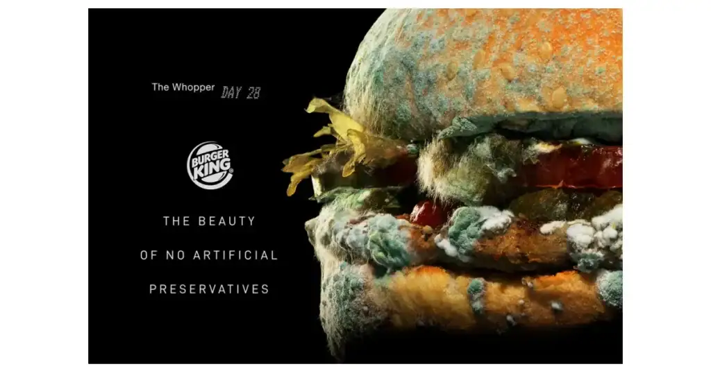 Burger King Mouldy Whopper Campaign