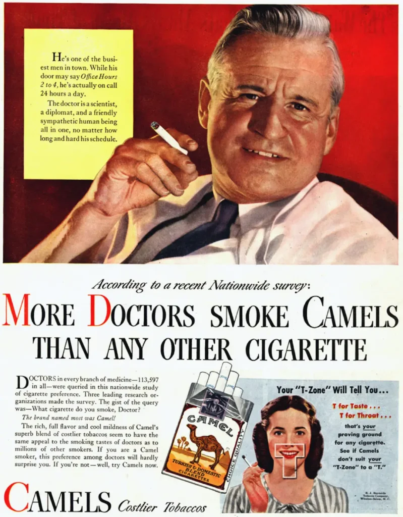 Deceptive Advertising 1950S Cigarettes