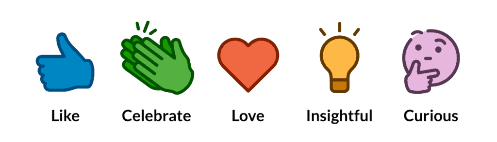 Linkedin Engagement Emojis