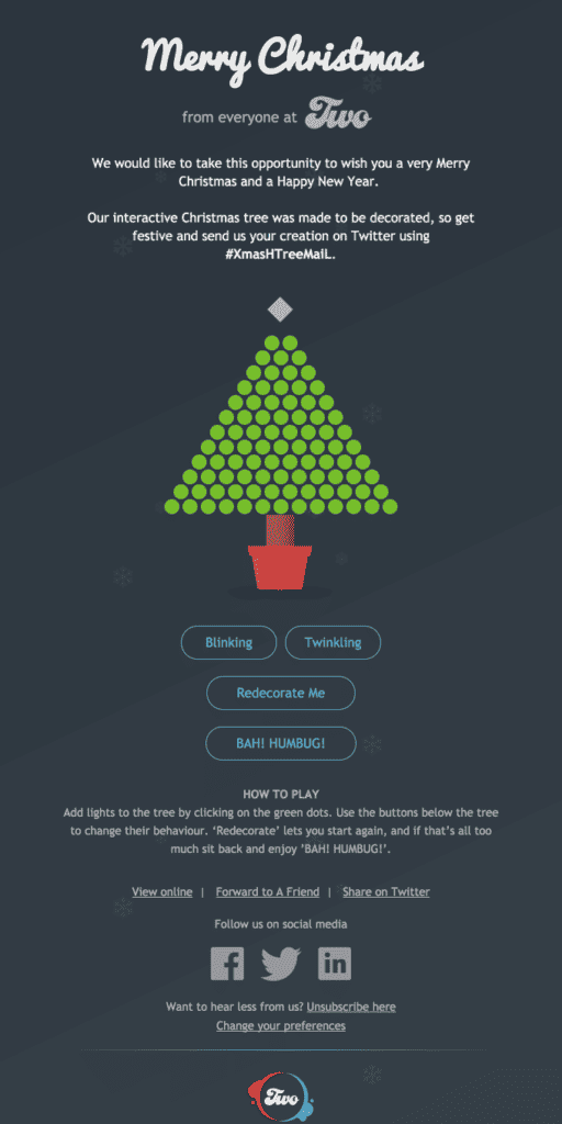 Top 10 Email Design Ideas For The Holiday Season - 2025