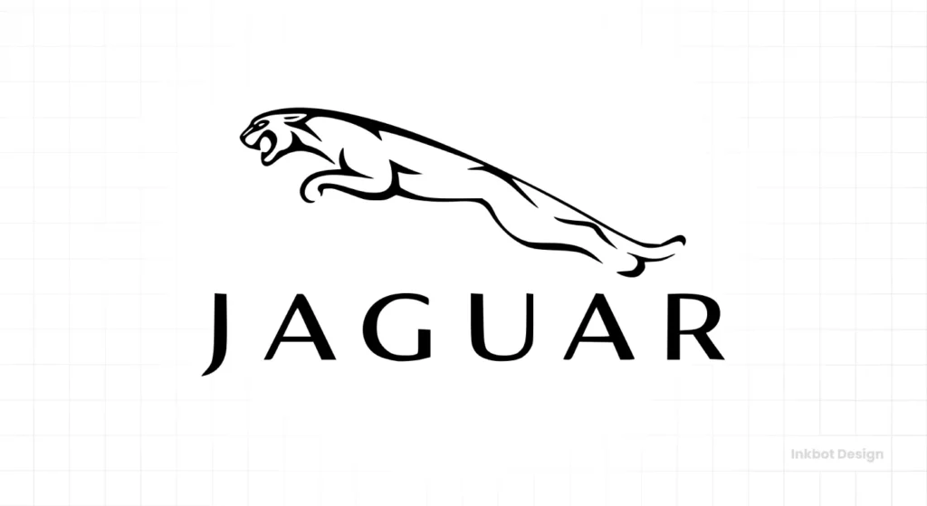 Jaguar Logo Evolution 1990 2008