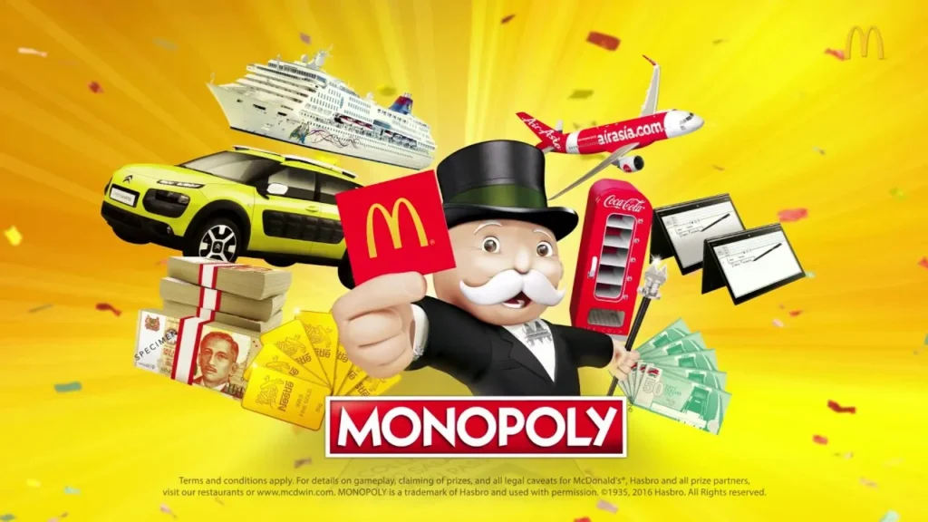 Mcdonalds Monopoly Brand Licensing Example