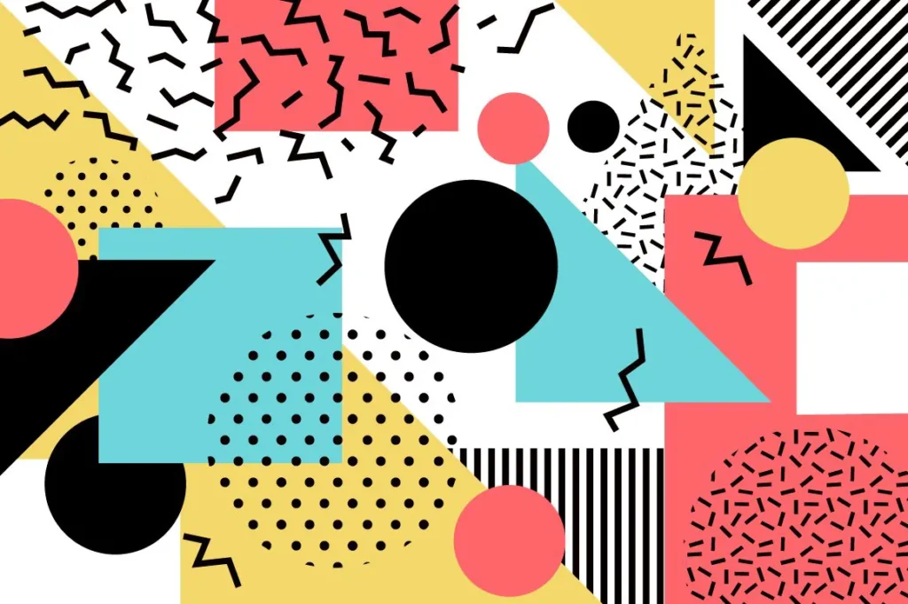 Memphis Graphic Design Style