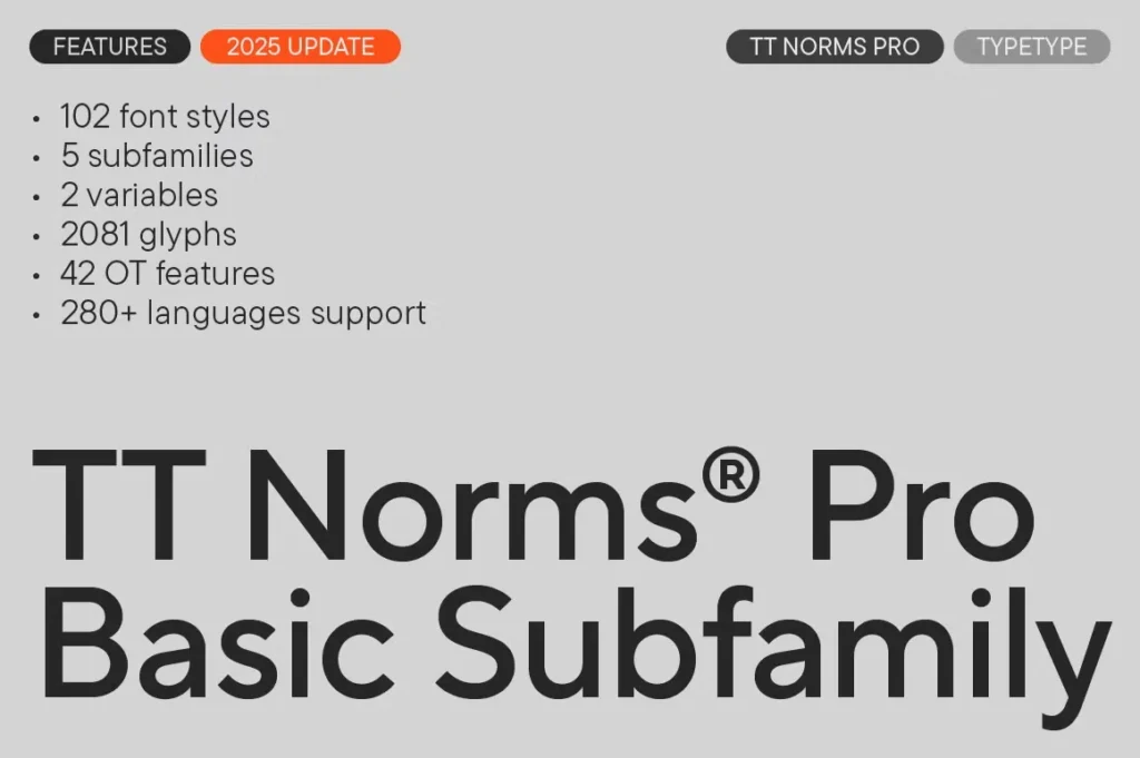 Tt Norms Pro Fonts