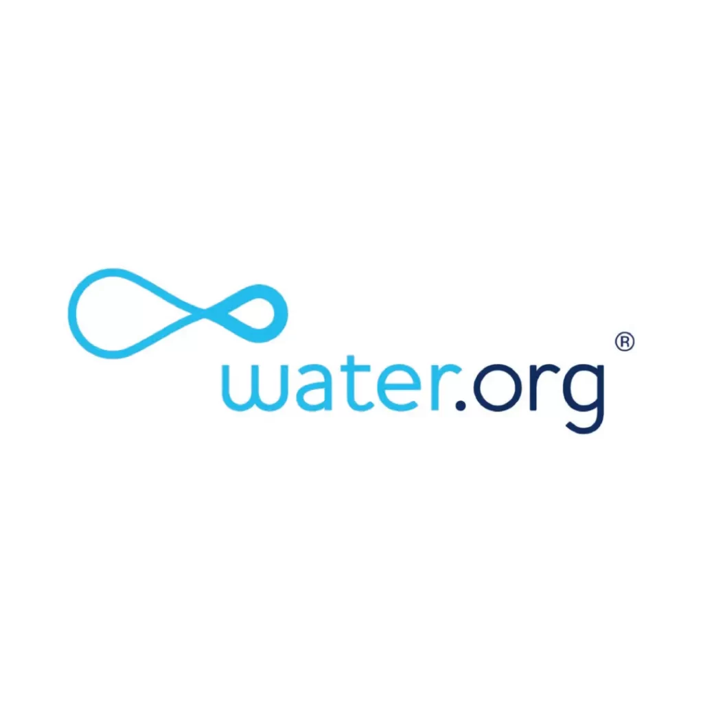 Water Org Charity Logos