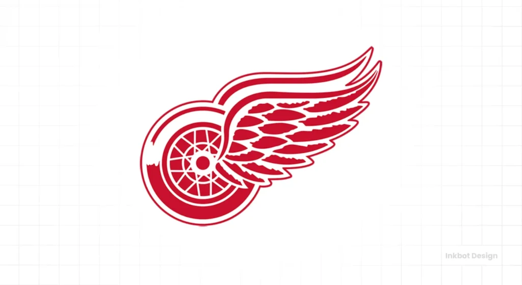 Nhl Logos Detroit Red Wings Logo Design 1