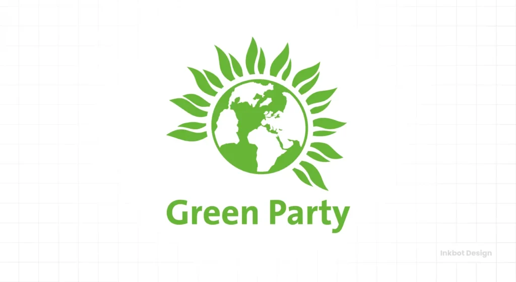Green Party Logo Design