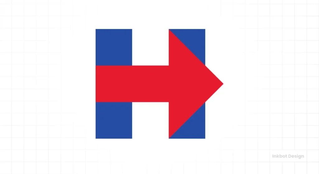 Hillary 'H' 2016 Logo Design
