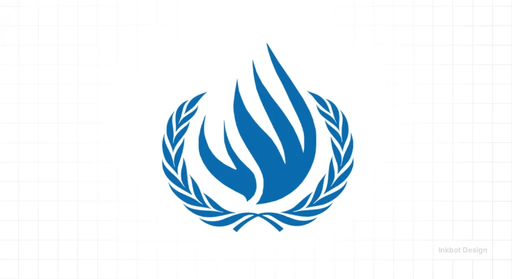 Human Rights Council The Urgent Flare - Logo Design