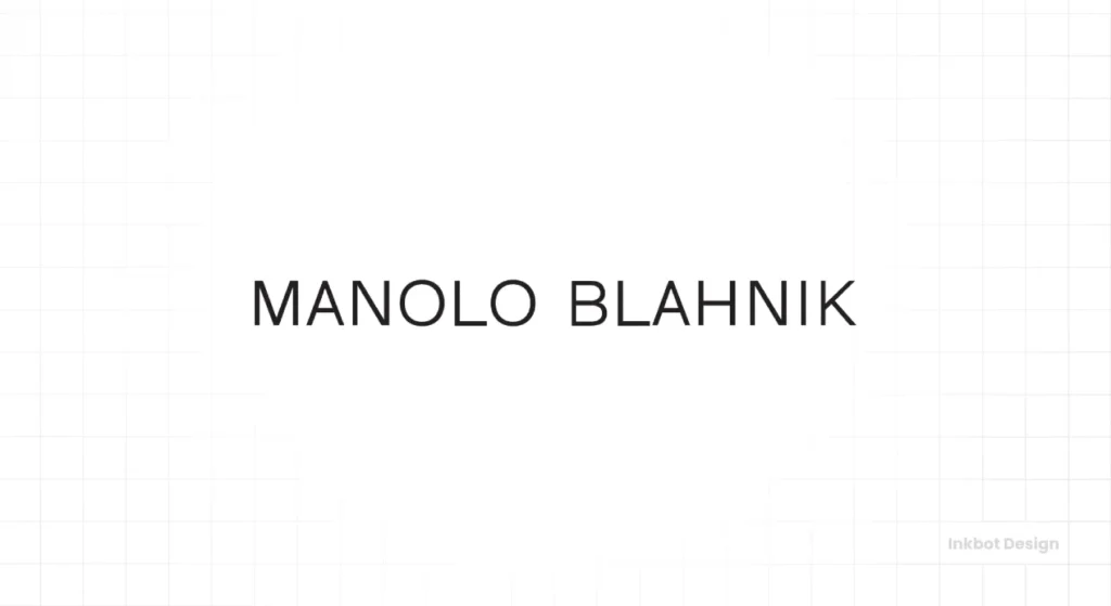 Manolo Blahnik Logo Design