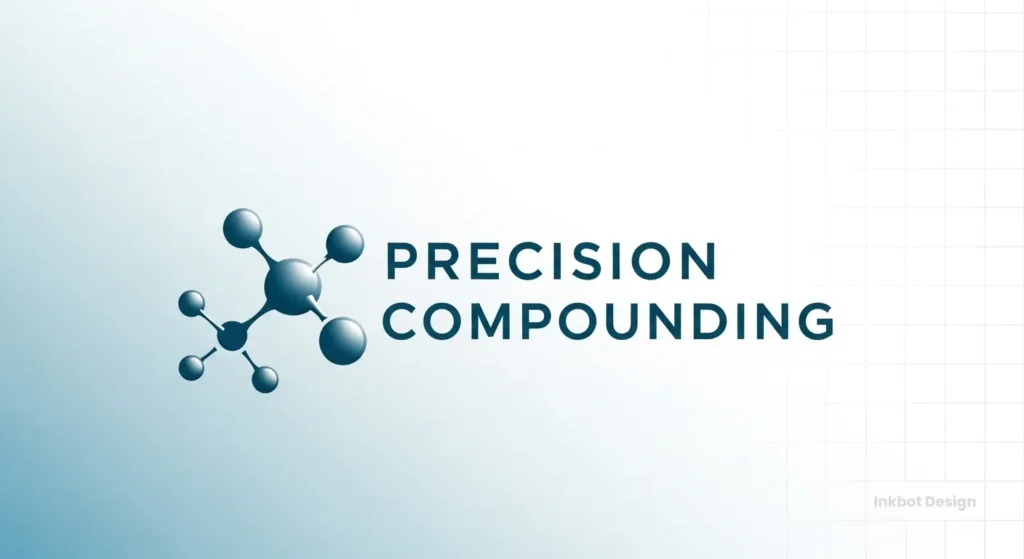 Precision Compounding Logo Design