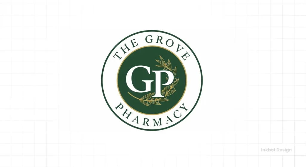 The Grove Pharmacy Logo Design