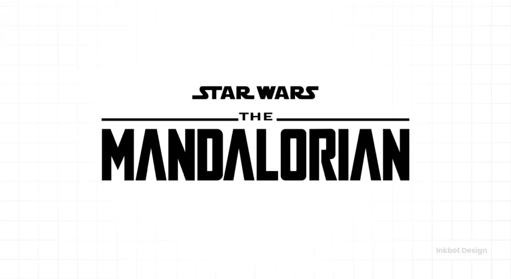 The Mandalorian Logo Design