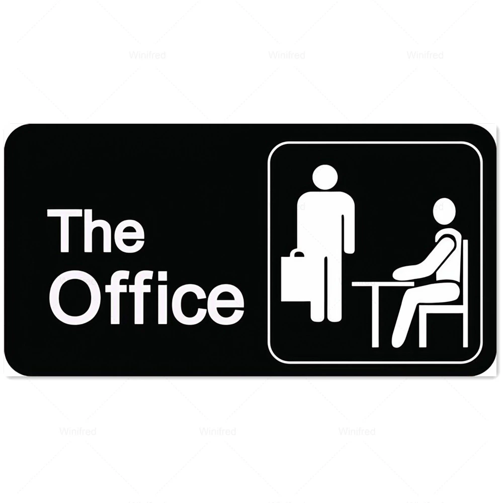 The Office Sign Tv Show Logo Design