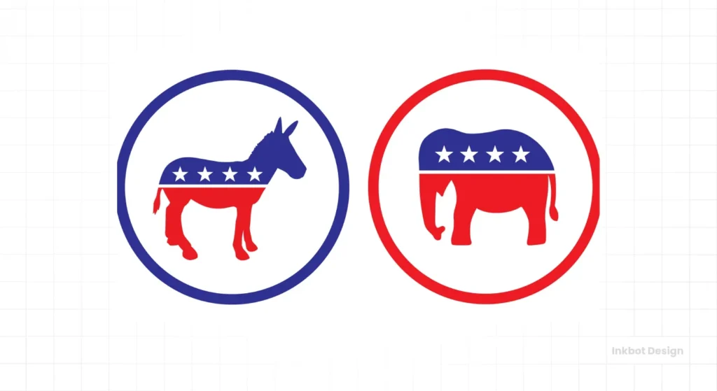 The Us Party Animals (Donkey &Amp; Elephant)