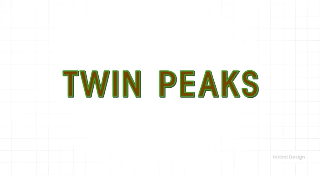 Twin Peaks Logo Design