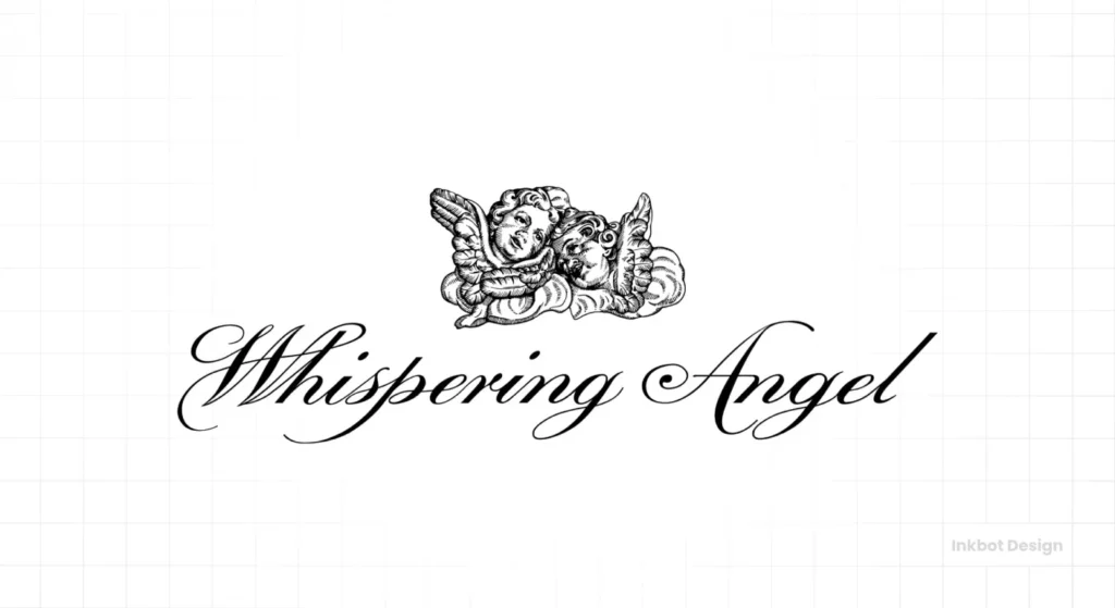 Whispering Angel Logo Design