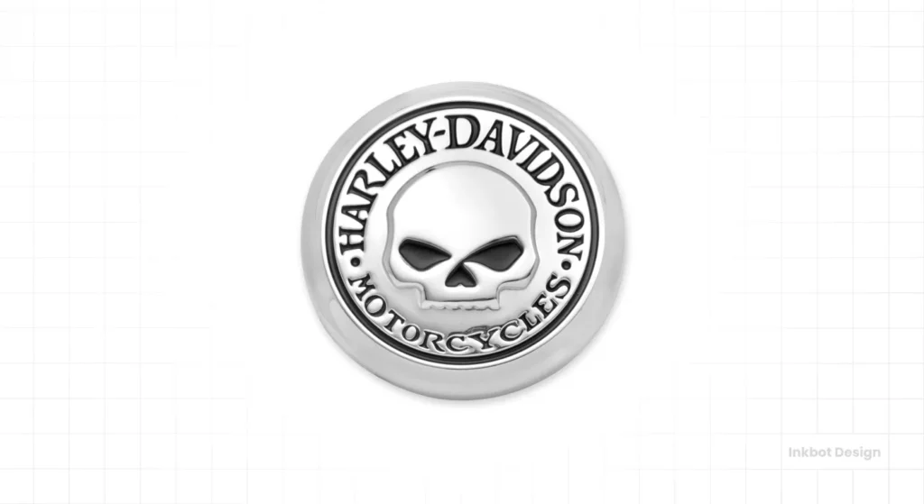 Harley Davidson Logo Willie G. Skull Logo Design