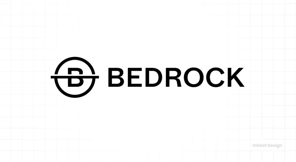 Bedrock Construction Company Logos