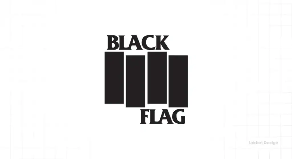 Black Flag Punk Logo Design
