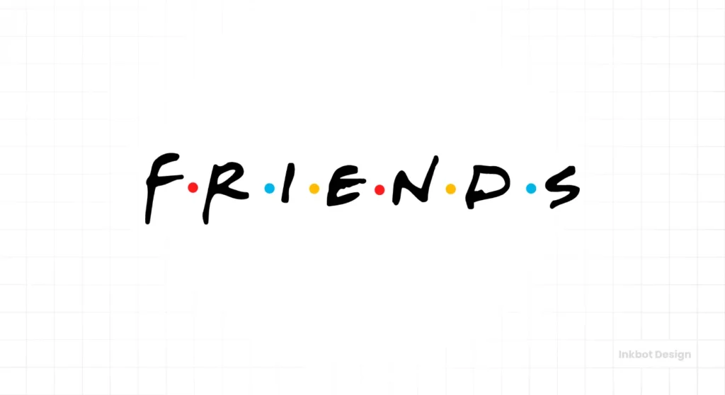 Friends Tv Show Logo Design