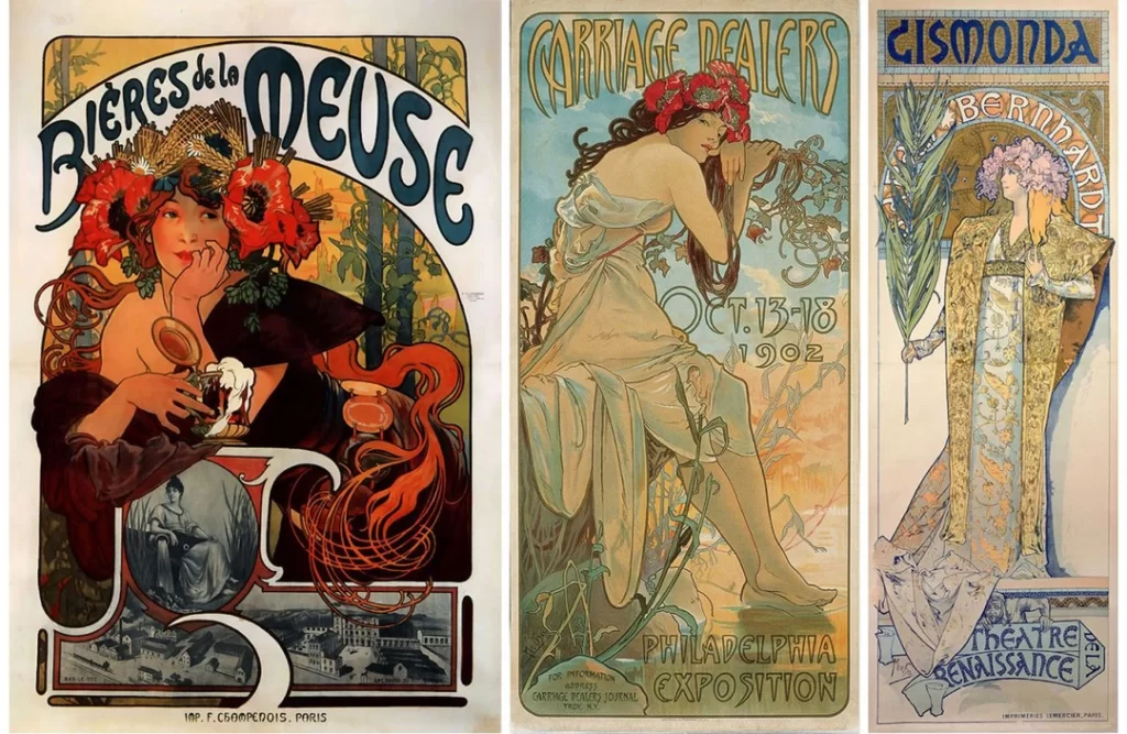 History Of Graphic Design Art Nouveau