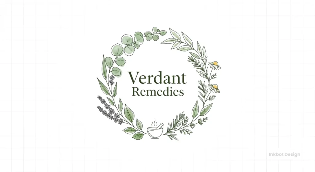 Holistic Pharmacy Logo Design Example