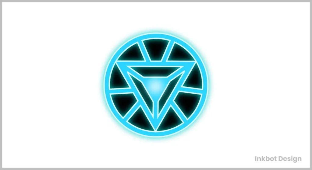 Iron Man Logo Design Arc Reactor