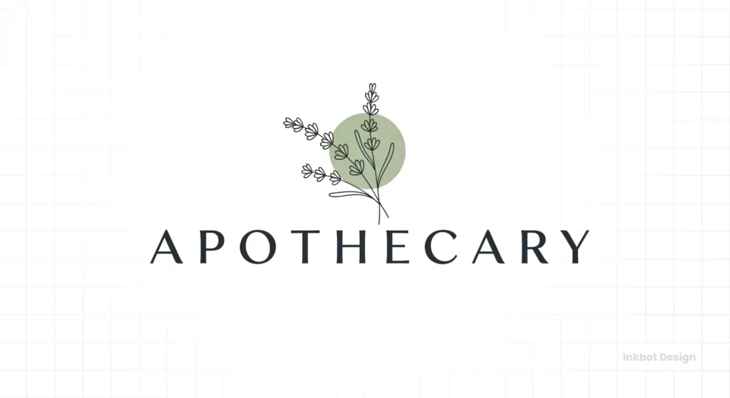 Modern Apothecary Logo Design