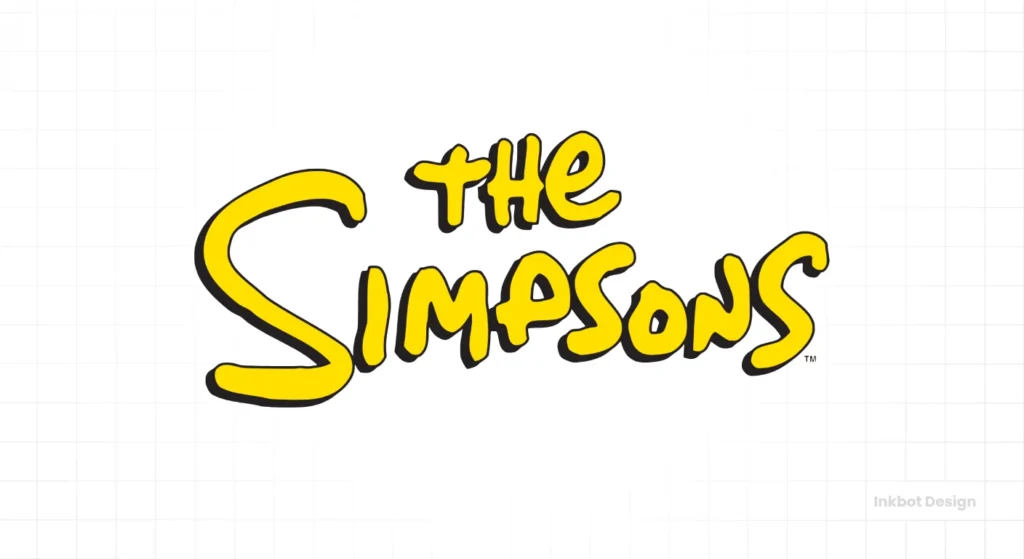 The Simpsons Logo Design Font