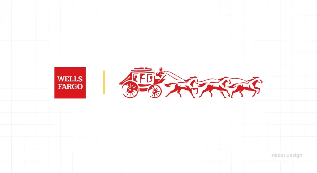 Wells Fargo Stage Coach Logo Design